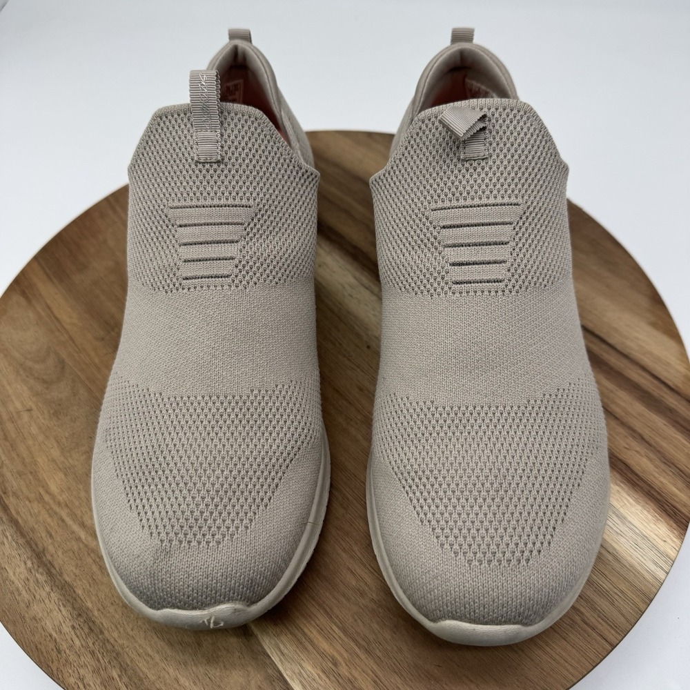 SKECHERS Ultra Flex-First Take Women's Walking Sneakers Sz 11 Taupe 12387 SlipOn - Picture 2 of 8